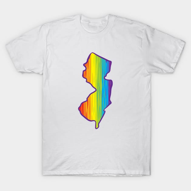 New Jersey Pride T-Shirt by Manfish Inc.